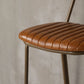 Industrial Leather Metal Counter Stools Low Back Bar Stools with 4 Legs Clearhalo 'Bar Furniture' 'Bar Stools' 'bar_stools' 'furn' 'furn_bar_stools' 'furniture_bar_stools' 'Kitchen & Dining Furniture' 'kitchen&dining_furn' 'kitchen' 'kitchen_furn' Furniture' 1200x1200_99bcb49b-c573-4794-8909-d3399a9f5566