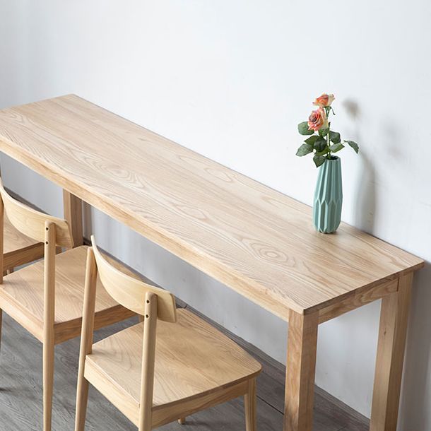 Contemporary Rectangle Bar Counter Table Dining Wooden Counter Table for Restaurant Clearhalo 'Bar Furniture' 'Bar Tables' 'bar_tables' 'furn' 'furn_bar_tables' 'Furniture' 'furniture_bar_tables' 'Kitchen & Dining Furniture' 1200x1200_99bf2389-db65-4ca7-b068-bfdf0c197532