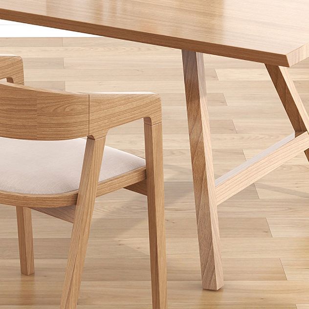 1/2/7 Pcs Pine Wood Modern Dining Room Set with Wooden Table and Chairs Dinette Set Clearhalo 'Dining Room Sets' 'Dining Tables & Seating' 'dining_room_set' 'furn' 'furn_dining_room_set' 'Furniture' 'furniture_dining_room_set' 'Kitchen & Dining Furniture' 'kitchen&dining_furn' 'kitchen' 1200x1200_99c2392d-26b1-4e09-8952-8b4013c7eb4f