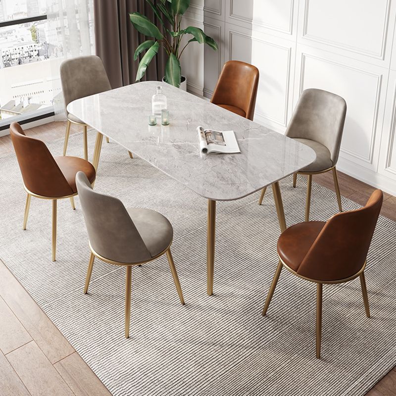 Scandinavian Style Leather Dining Chairs Upholstered Side Solid Back Chair Clearhalo ' kitchen&dining_furn' 'Dining Chairs' 'Dining Tables & Seating' 'dining_chair' 'furn' 'furn_dining_chair' 'Furniture' 'furniture_dining_chair' 'Kitchen & Dining Furniture' 'kitchen' 1200x1200_99c37f50-9285-4ab7-aa67-924299c14ba7