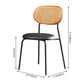 Contemporary Style Metal Chair Set Kitchen Dining Room Open Back Side Chairs Clearhalo ' kitchen&dining_furn' 'Dining Chairs' 'Dining Tables & Seating' 'dining_chair' 'furn' 'furn_dining_chair' 'Furniture' 'furniture_dining_chair' 'Kitchen & Dining Furniture' 'kitchen' 1200x1200_99c58da5-ed83-4bef-80b4-f50b82cb4778