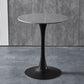 Contemporary Stone Round Top Restaurant Table Metal Base Dining Table Clearhalo 'Dining Tables & Seating' 'Dining Tables' 'dining_table' 'furn' 'furn_dining_table' 'Furniture' 'furniture_dining_table' 'Kitchen & Dining Furniture' 'kitchen' 'kitchen_dining_table' 1200x1200_99c71881-8646-4ffb-a7ae-1bc9fa3ce257