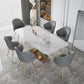Metal Traditional Luxury Rectangle Table White Sintered Stone Table for Dining Room Clearhalo ' dining_table' 'Dining Tables & Seating' 'Dining Tables' 'furn' 'furn_dining_table' 'Furniture' 'furniture_dining_table' 'Kitchen & Dining Furniture' 'kitchen&dining_furn' 'kitchen' 'kitchen_dining_table' 1200x1200_99c85aba-eba1-4e2f-9323-88946280d21f
