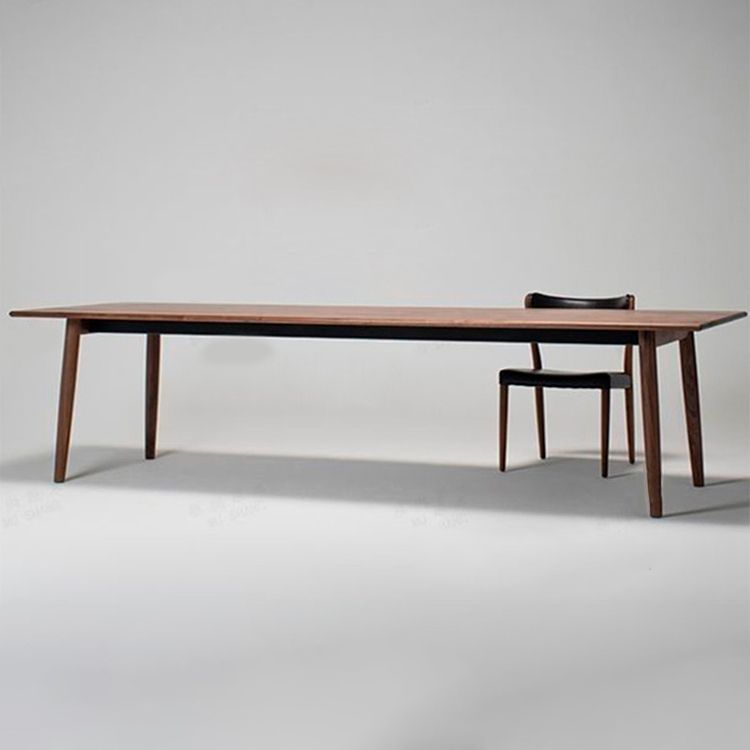 Modern Rectangle Dining Table Solid Wood Fixed Table with 4 Legs Clearhalo ' dining_table' 'Dining Tables & Seating' 'Dining Tables' 'furn' 'furn_dining_table' 'Furniture' 'furniture_dining_table' 'Kitchen & Dining Furniture' 'kitchen&dining_furn' 'kitchen' 'kitchen_dining_table' 1200x1200_99cb5c3b-441c-4f71-870c-918b92989399