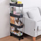 Plastic Bookshelf Contemporary Style Bookcase Open Shelf Bookcase for Study Room Office