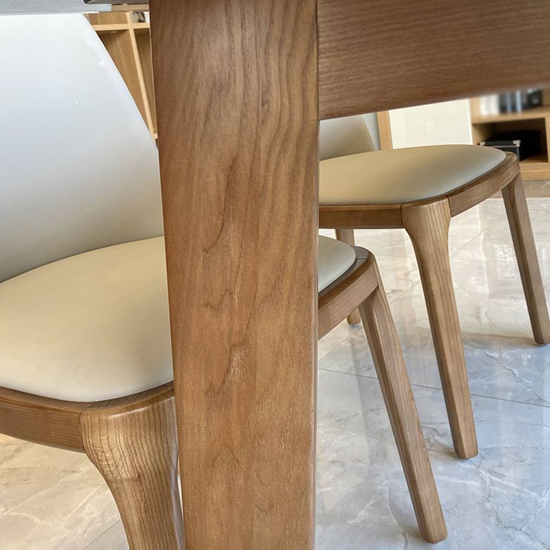 Modern Rectangle Counter Dining Table Solid Wood Legs Dining Room Kitchen Table Clearhalo ' dining_table' 'Dining Tables & Seating' 'Dining Tables' 'furn' 'furn_dining_table' 'Furniture' 'furniture_dining_table' 'Kitchen & Dining Furniture' 'kitchen&dining_furn' 'kitchen' 'kitchen_dining_table' 1200x1200_99d050c5-a01b-4538-8072-26b00c436536