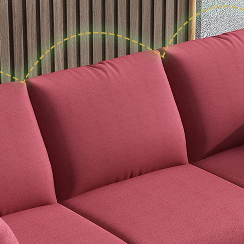 Loose Back Linen Square Arm Sofa with Slipcovered for Living Room and Apartment Clearhalo 'furn' 'furn_sofas' 'Furniture' 'furniture_sofas' 'kitchen' 'kitchen_sofas' 'Living Room Furniture' 'Sofa' 'sofas' 1200x1200_99d511bf-0a37-4bf6-8cd5-48b7d7c1f440