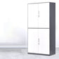 Armoire de fichiers contemporaine Cadre en acier à liborde verticale avec serrure de clé