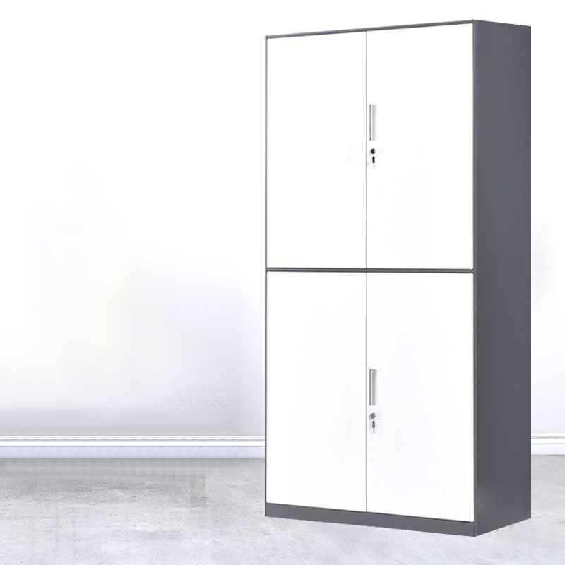 Armoire de fichiers contemporaine Cadre en acier à liborde verticale avec serrure de clé