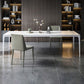Simplicity Sintered Stone Rectangle Table 4 Legs Base Table for Home Clearhalo ' dining_table' 'Dining Tables & Seating' 'Dining Tables' 'Furniture' 'furniture_dining_table' 'Kitchen & Dining Furniture' 'kitchen&dining_furn' 'kitchen' 'kitchen_dining_table' 1200x1200_99d6323a-d351-415e-a76f-cf56a6e332a5