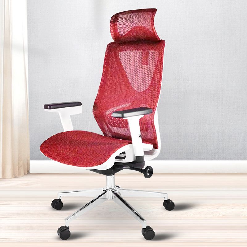 Ergonomischer Bürostuhl mit hoher Rückenlehne, moderner, verstellbarer Drehstuhl