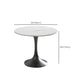 Modern Round Stone Dining Table 1/3/4/5 Pieces Dining Set for Dining Room