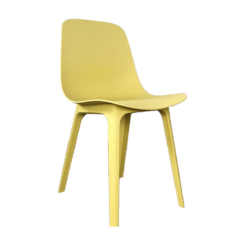 Contemporary Style Kitchen Dining Chairs Dining Armless Side Chair with Plastic Legs Clearhalo ' kitchen&dining_furn' 'Dining Chairs' 'Dining Tables & Seating' 'dining_chair' 'furn' 'furn_dining_chair' 'Furniture' 'furniture_dining_chair' 'Kitchen & Dining Furniture' 'kitchen' 1200x1200_99db9e52-f3e7-4f56-a714-c3d2079fd268