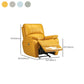 Moderne recliner stoel USB -ladingpoort vaste kleur Standaardrecliner