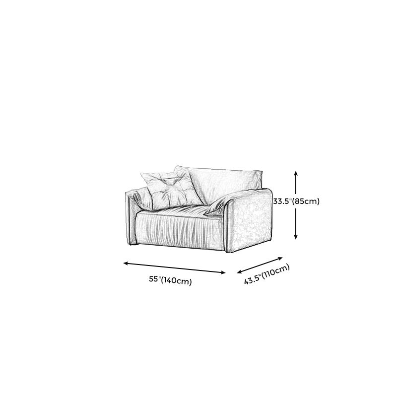 Stain Resistant Stationary 2-seater Pillow Top Arm Cushions Sofa Clearhalo 'furn' 'furn_sofas' 'Furniture' 'Living Room Furniture' 'Sofa' 'sofas' 1200x1200_99de90d2-676b-42b5-bdba-88850259c823