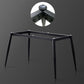 Rectangle Two-Color Dining Table Sintered Stone Table Industrial with 4 Legs Clearhalo ' dining_table' 'Dining Tables & Seating' 'Dining Tables' 'furn' 'furn_dining_table' 'Furniture' 'furniture_dining_table' 'Kitchen & Dining Furniture' 'kitchen&dining_furn' 'kitchen' 'kitchen_dining_table' 1200x1200_99df6bbf-d320-44b5-ba54-369457975a78