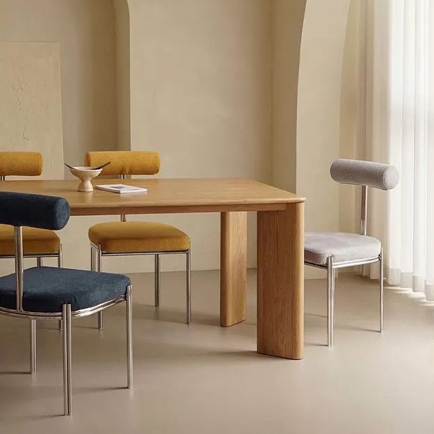 Modern Solid Wood Dining Table Set 1/2/3/4 Pieces Dining Set for Home Use Clearhalo 'Dining Room Sets' 'Dining Tables & Seating' 'dining_room_set' 'furn' 'furn_dining_room_set' 'Furniture' 'furniture_dining_room_set' 'Kitchen & Dining Furniture' 1200x1200_99e10d82-4e58-4c0a-be6f-4040bee48056