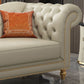 Modern Style Rolled Arms Chaise Living Room Faux Leather Chaise Clearhalo 'Chairs & Seating' 'Chaise Lounge' 'chaise_lounge' 'furn' 'furn_chaise_lounge' 'Furniture' 'Living Room Furniture' 1200x1200_99e32c83-aa32-425d-8def-b99493db59e2