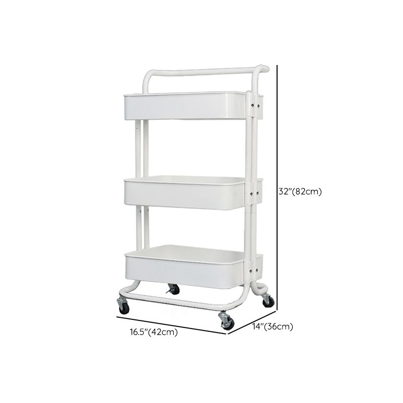 Contemporary Etagere Bookshelf Metal Open Back Bookcase with Shelves