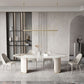 Metal Traditional Luxury Oval Dining Table Sintered Stone Table for Dining Room Clearhalo ' dining_table' 'Dining Tables & Seating' 'Dining Tables' 'furn' 'furn_dining_table' 'Furniture' 'furniture_dining_table' 'Kitchen & Dining Furniture' 'kitchen&dining_furn' 'kitchen' 'kitchen_dining_table' 1200x1200_99e5b30d-09fe-4bb0-bb02-71f0b77e3442