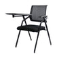 Black Metal Frame Modern Conference Chair Mid Back Computer Office Chair with Arms