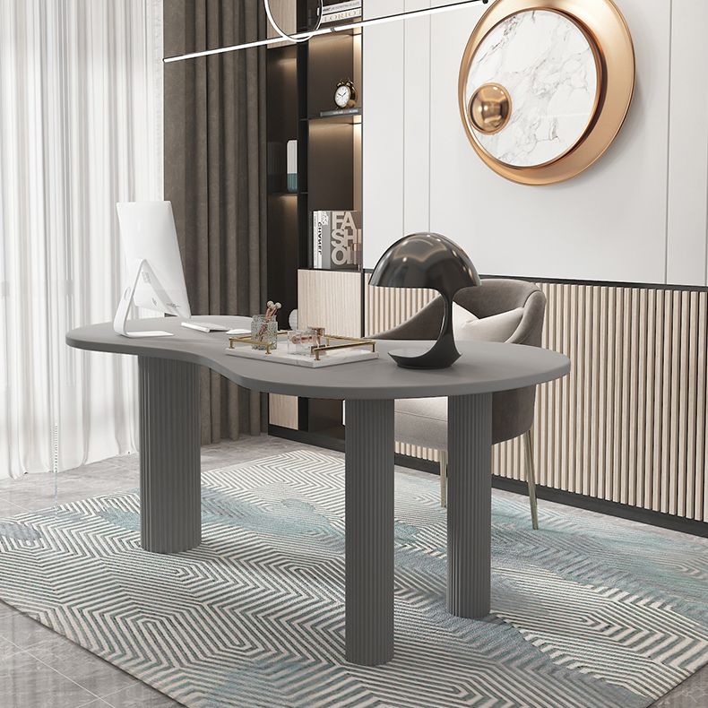 Home Office Writing Desk Industrial Pine Solid Wood Writing Desk Clearhalo 'furn' 'furn_office_desk' 'Furniture' 'furniture_office_desk' 'Office Desks' 'Office Furniture' 'office_desk' 1200x1200_99eca80f-a0d0-4e0e-bfeb-773ddf1291a3