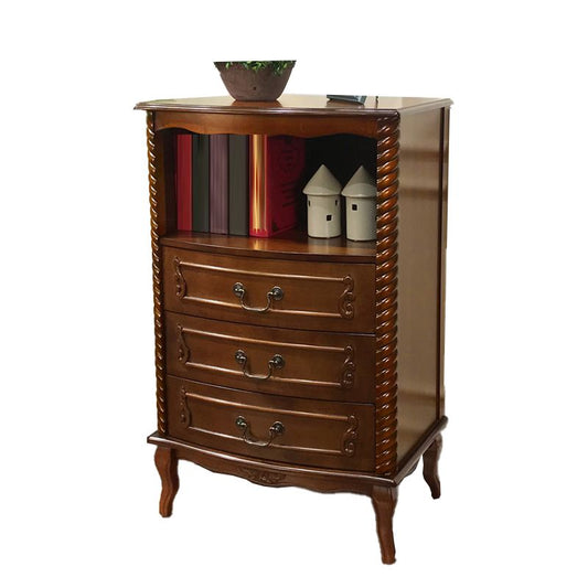 Traditional Storage Chest Solid Wood Dresser with 2/3/5 Drawers