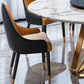 Glam White Marble Dining Table Standard Round Shape Dining Table for Kitchen Clearhalo ' dining_table' 'Dining Tables & Seating' 'Dining Tables' 'furn' 'furn_dining_table' 'Furniture' 'furniture_dining_table' 'Kitchen & Dining Furniture' 'kitchen&dining_furn' 'kitchen' 'kitchen_dining_table' 1200x1200_99f5ab71-5a49-4024-8e32-c8df19f622e3