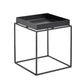 Square Iron Coffee Table Tray Top Simple Frame Cocktail Table Clearhalo 'Coffee & Accent Tables' 'Coffee Tables' 'coffee_tables' 'furn' 'furn_coffee_tables' 'Furniture' 'Living Room Furniture' 1200x1200_99f5ea77-60be-4401-a0d7-eb79609c3007