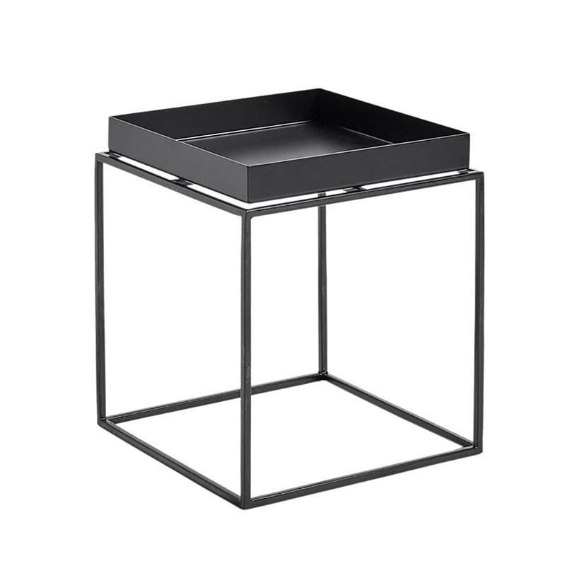 Square Iron Coffee Table Tray Top Simple Frame Cocktail Table Clearhalo 'Coffee & Accent Tables' 'Coffee Tables' 'coffee_tables' 'furn' 'furn_coffee_tables' 'Furniture' 'Living Room Furniture' 1200x1200_99f5ea77-60be-4401-a0d7-eb79609c3007