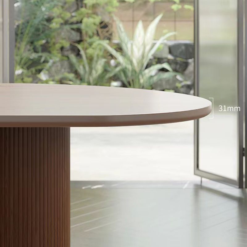 Table de comptoir en bois massif moderne Table à manger spécialisée pour la cuisine