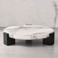 Marble Coffee Cocktail Table Contemporary 3 Legs Coffee or End Table Clearhalo 'Coffee & Accent Tables' 'Coffee Tables' 'coffee_tables' 'furn' 'furn_coffee_tables' 'Furniture' 'Living Room Furniture' 1200x1200_99f720c9-92b6-4e70-851f-074f906cf5d4