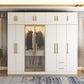 Contemporary Style Wardrobe Wooden Wardrobe Closet with Door