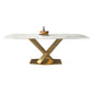 Metal Contemporary Rectangular Dining Table Sintered Stone Table with Pedestal Base Clearhalo ' dining_table' 'Dining Tables & Seating' 'Dining Tables' 'furn' 'furn_dining_table' 'Furniture' 'furniture_dining_table' 'Kitchen & Dining Furniture' 'kitchen&dining_furn' 'kitchen' 'kitchen_dining_table' 1200x1200_99fa5bc0-c406-4157-9ac5-861ceed3af5d