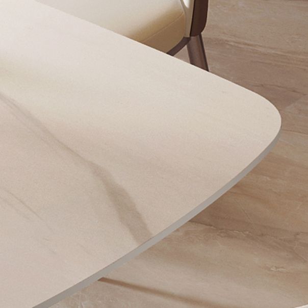 Sintered Stone Dining Table Sets 1/2/4/5/7 Pieces Modern Table Fuax Leather Chairs Clearhalo 'Dining Room Sets' 'Dining Tables & Seating' 'dining_room_set' 'furn' 'furn_dining_room_set' 'Furniture' 'Kitchen & Dining Furniture' 1200x1200_99fbee51-bb15-4eea-ba57-c8e85072a114