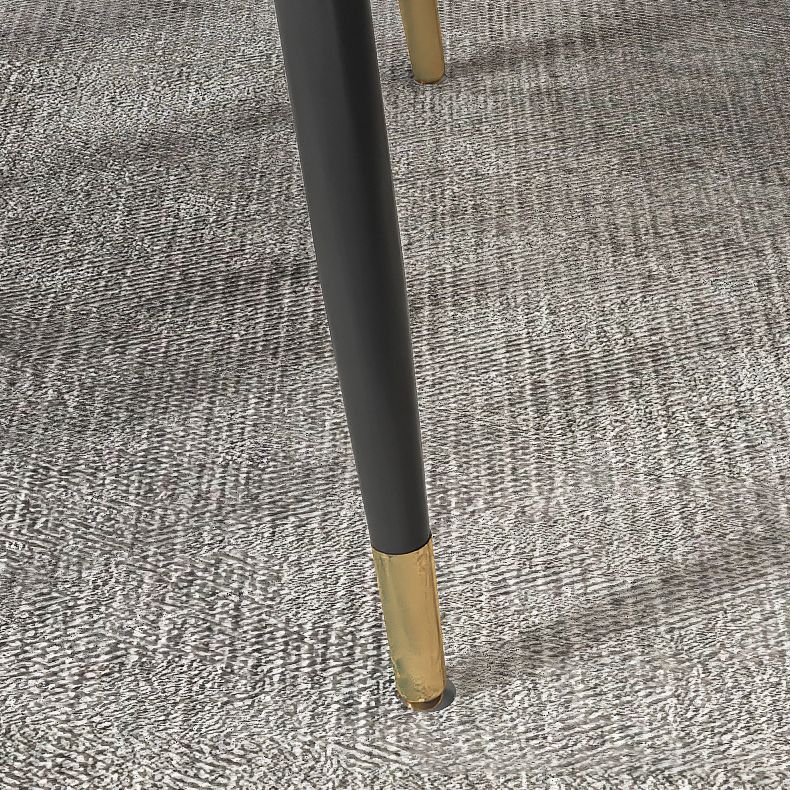 Stone Top Table Contemporary Dining Table with 4 Legs in Black Clearhalo 'Dining Tables & Seating' 'Dining Tables' 'dining_table' 'furn' 'furn_dining_table' 'Furniture' 'Kitchen & Dining Furniture' 1200x1200_99feca53-4bf0-4afe-aa21-48b52e9a7082