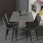 Metal Industrial Rectangle Dining Table Sintered Stone Table with Legs Clearhalo ' dining_table' 'Dining Tables & Seating' 'Dining Tables' 'Furniture' 'furniture_dining_table' 'Kitchen & Dining Furniture' 'kitchen&dining_furn' 'kitchen' 'kitchen_dining_table' 1200x1200_9a000418-334b-4a0a-ba5b-d4d45784ac48