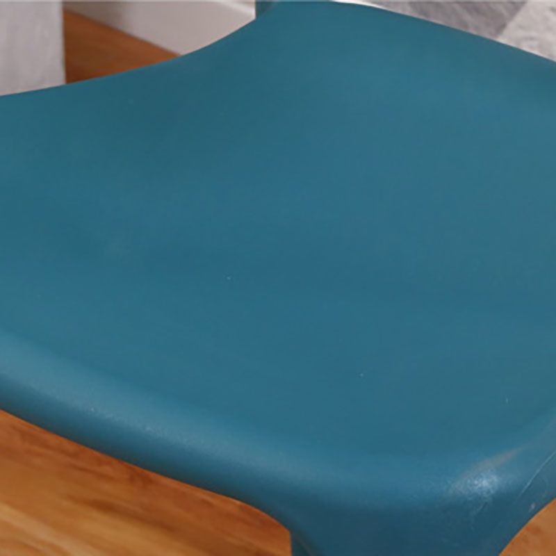Modern Style Stackable Chair Dining Armless Open Back Chairs with Plastic Legs for Kitchen Clearhalo ' kitchen&dining_furn' 'Dining Chairs' 'Dining Tables & Seating' 'dining_chair' 'furn' 'furn_dining_chair' 'Furniture' 'furniture_dining_chair' 'Kitchen & Dining Furniture' 'kitchen' 1200x1200_9a001a12-1c4e-45c1-b586-bd1f14a98e8e