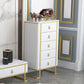 Cassetto in legno sideboard glam buffet server mobile per soggiorno
