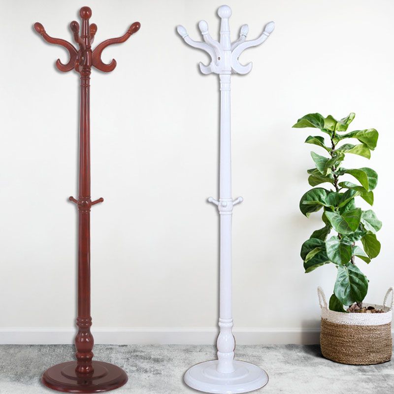 Bois de cintre de manteau traditionnel 5 ou plus Kit d'entrée de rangement