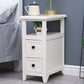 Modern Solid Wood Nightstand Drawers Storage 21 Inch H Legs Included Night Table Clearhalo 'Bedroom Furniture' 'furn' 'furn_night_stand' 'Furniture' 'night_stand' 'Nightstands' 1200x1200_9a0671b9-cb06-46b3-b752-72bf1a0deeed