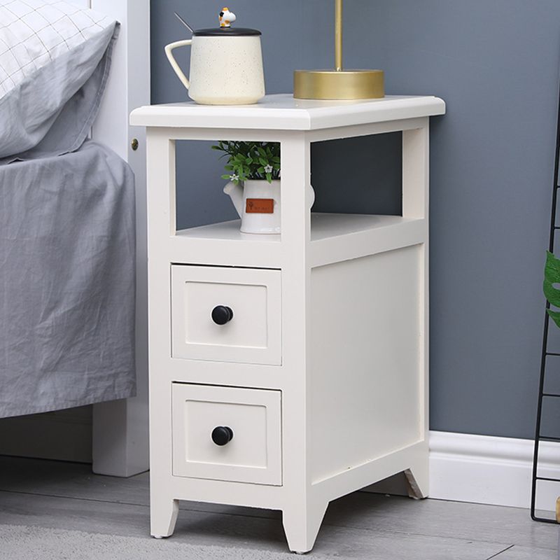 Modern Solid Wood Nightstand Drawers Storage 21 Inch H Legs Included Night Table Clearhalo 'Bedroom Furniture' 'furn' 'furn_night_stand' 'Furniture' 'night_stand' 'Nightstands' 1200x1200_9a0671b9-cb06-46b3-b752-72bf1a0deeed