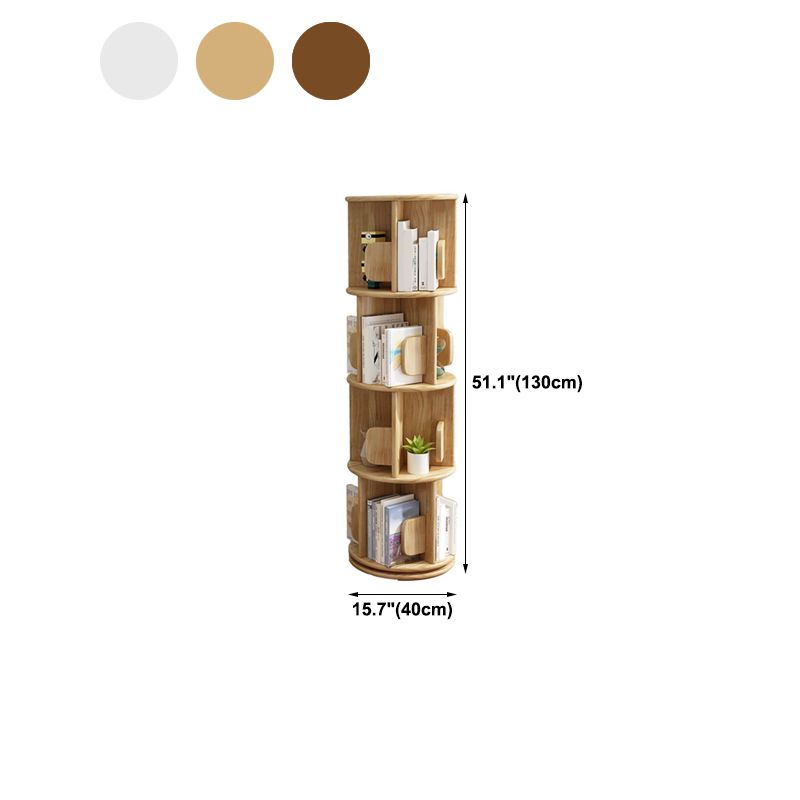 Moderne hoek houten boekenplank verticale boekenkast voor woonkamer en studeerkamer