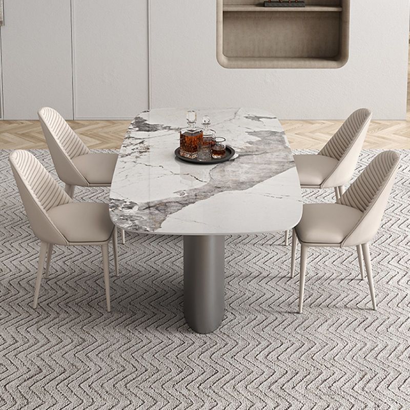 Hedendaagse stijl rechthoektafel Set 1/4/5/6 stukken Dinerset voor keuken