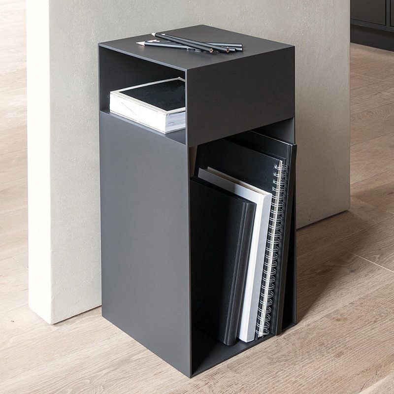 Industrial Night Table Open Storage Bed Nightstand for Bedroom Clearhalo 'Bedroom Furniture' 'furn' 'furn_night_stand' 'Furniture' 'night_stand' 'Nightstands' 1200x1200_9a0aa90e-6f29-4b26-bfa3-b748fe398c52