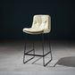 Scandinavian Matte Finish Leather Barstool Restaurant Upholstered Stool Clearhalo 'Bar Furniture' 'Bar Stools' 'bar_stools' 'furn' 'furn_bar_stools' 'Furniture' 'furniture_bar_stools' 'Kitchen & Dining Furniture' 1200x1200_9a0b15e4-8878-4ebb-afde-43b945d64eaf