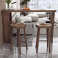 Modern Rectangle Bar Table Set 1/3 Pcs Solid Wood Bar Table and Stools Clearhalo 'Bar Furniture' 'furn' 'furn_home_bar_bar_sets' 'Furniture' 'Home Bars & Bar Sets' 'home_bar_bar_sets' 'Kitchen & Dining Furniture' 1200x1200_9a0b509b-c8c8-4546-b7d6-d7e3d5244888