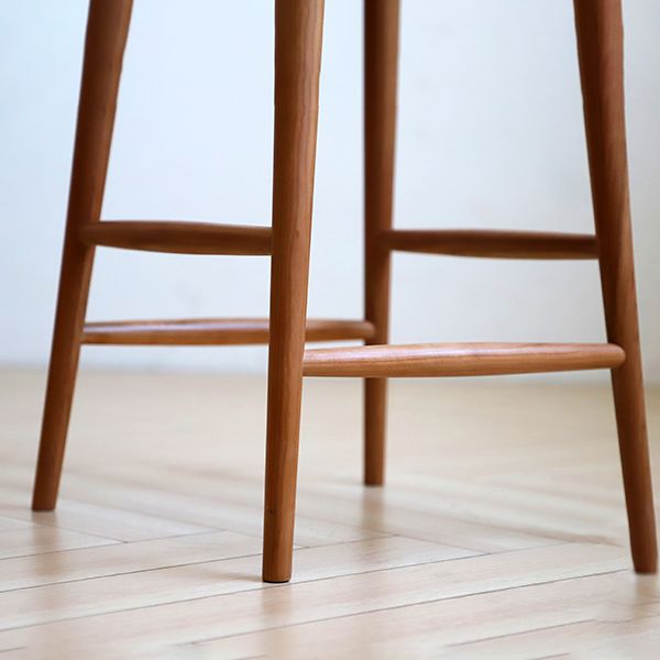 Controsoli in legno massiccio opaco moderni sgabelli da banco interno