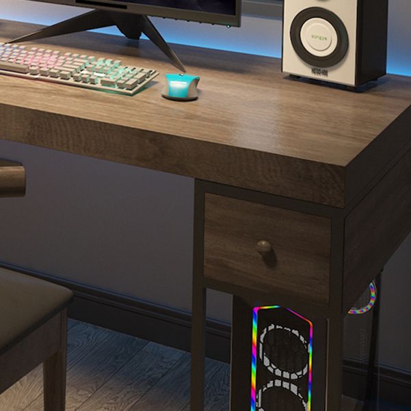 Modern Pine Writing Desk Rectangular Office Desk with Drawer Clearhalo 'furn' 'furn_office_desk' 'Furniture' 'Office Desks' 'Office Furniture' 'office_desk' 1200x1200_9a0e1da1-851c-4552-b471-a30c6d4bed74