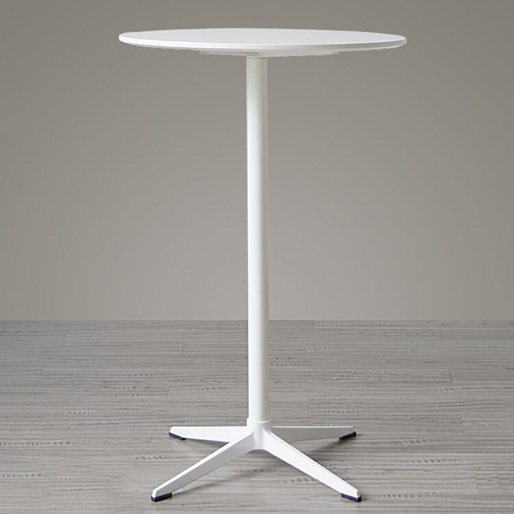 Modern Wood Counter Table with Round Table Top 4-Prong Table - 42" H Clearhalo 'Bar Furniture' 'Bar Tables' 'bar_tables' 'Furniture' 'furniture_bar_tables' 'Kitchen & Dining Furniture' 1200x1200_9a0ec19d-f71b-4b83-a572-ee11f59ae981